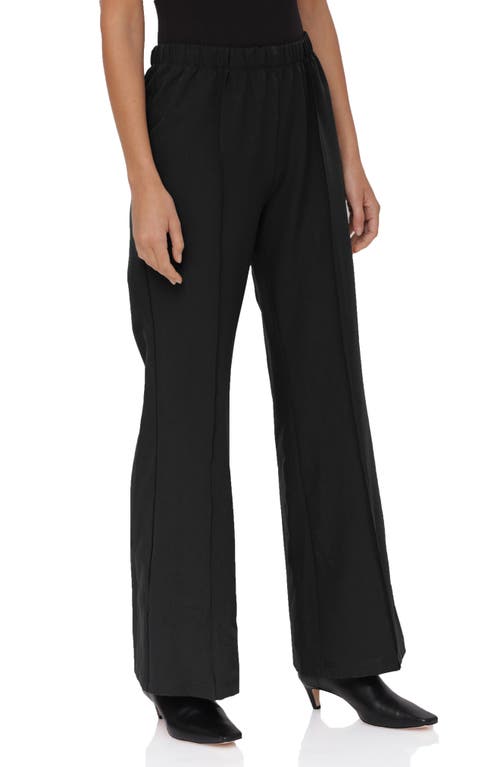 Shop Bagatelle Pull-on Wide Leg Pants In Black