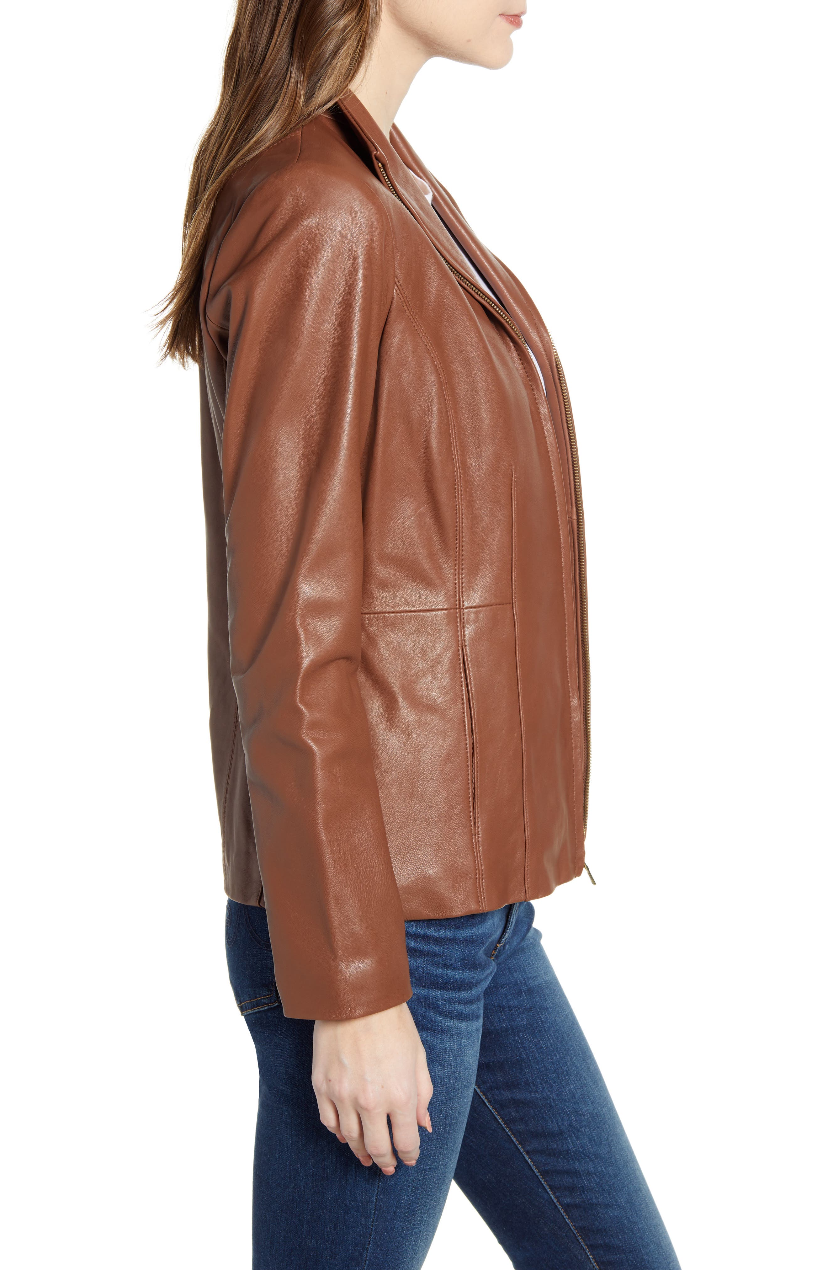 cole haan leather jacket nordstrom