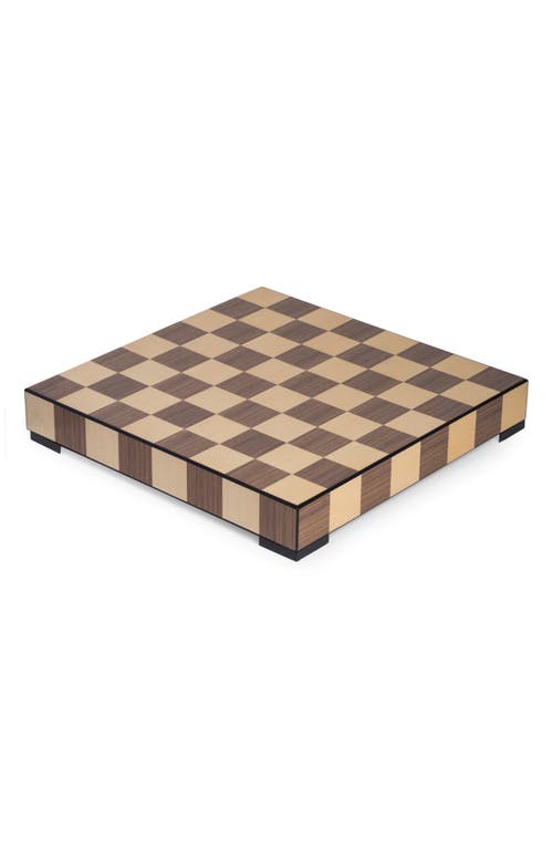 Bey-Berk Chess & Checkers Set in Black/tan/brown at Nordstrom