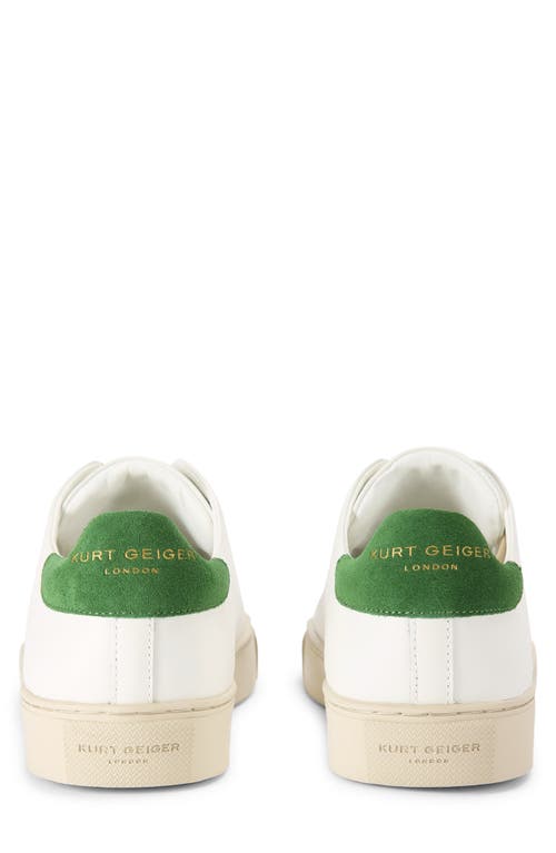 Shop Kurt Geiger London Lennon Low Top Sneaker In White