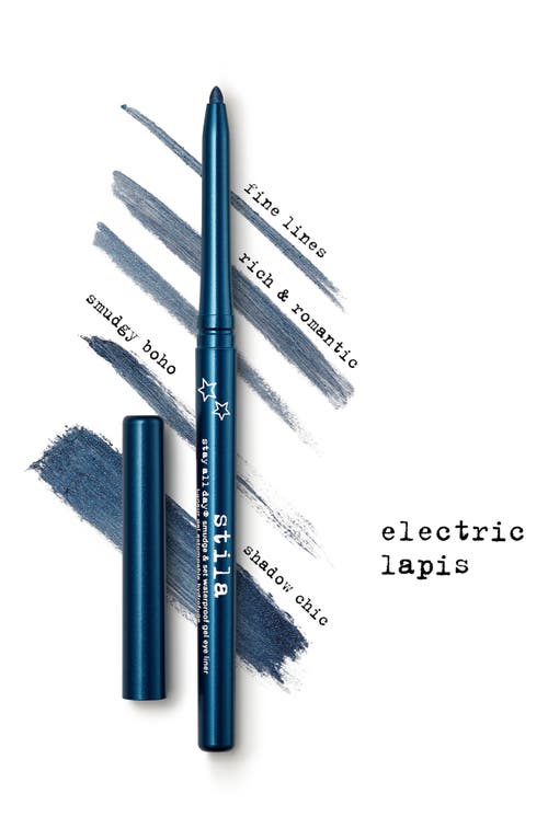 Stila Stay All Day® Smuge & Set Waterproof Gel Eyeliner In Electric Lapis