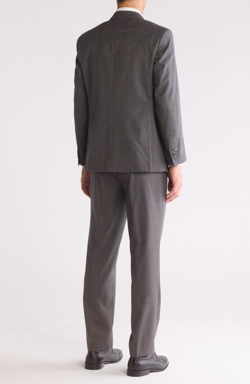 Scotch & Soda Modern Fit Solid Grey Wool Suit In Solid Grey