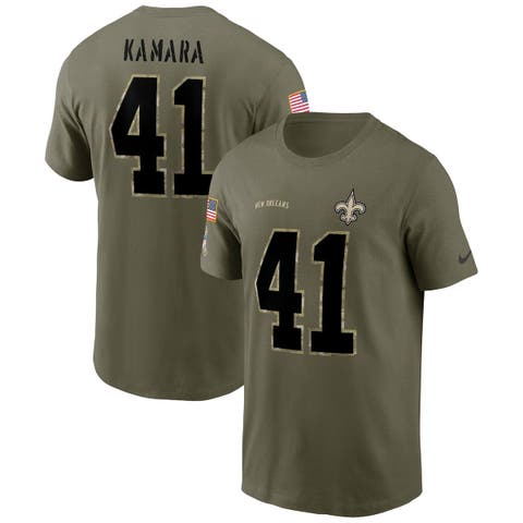 Women's Nike Alvin Kamara Gray New Orleans Saints Atmosphere Fashion Game Jersey Size: Small