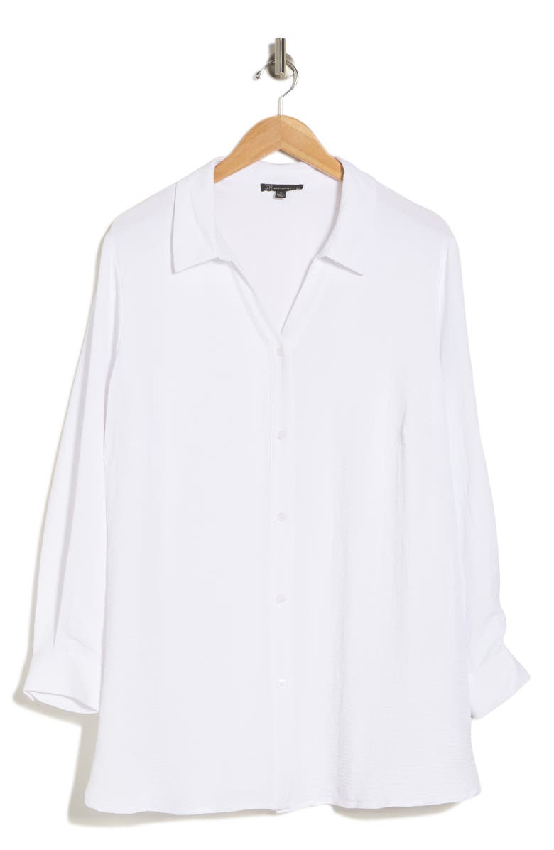 Adrianna Papell Long Sleeve ButtonUp Shirt Nordstromrack