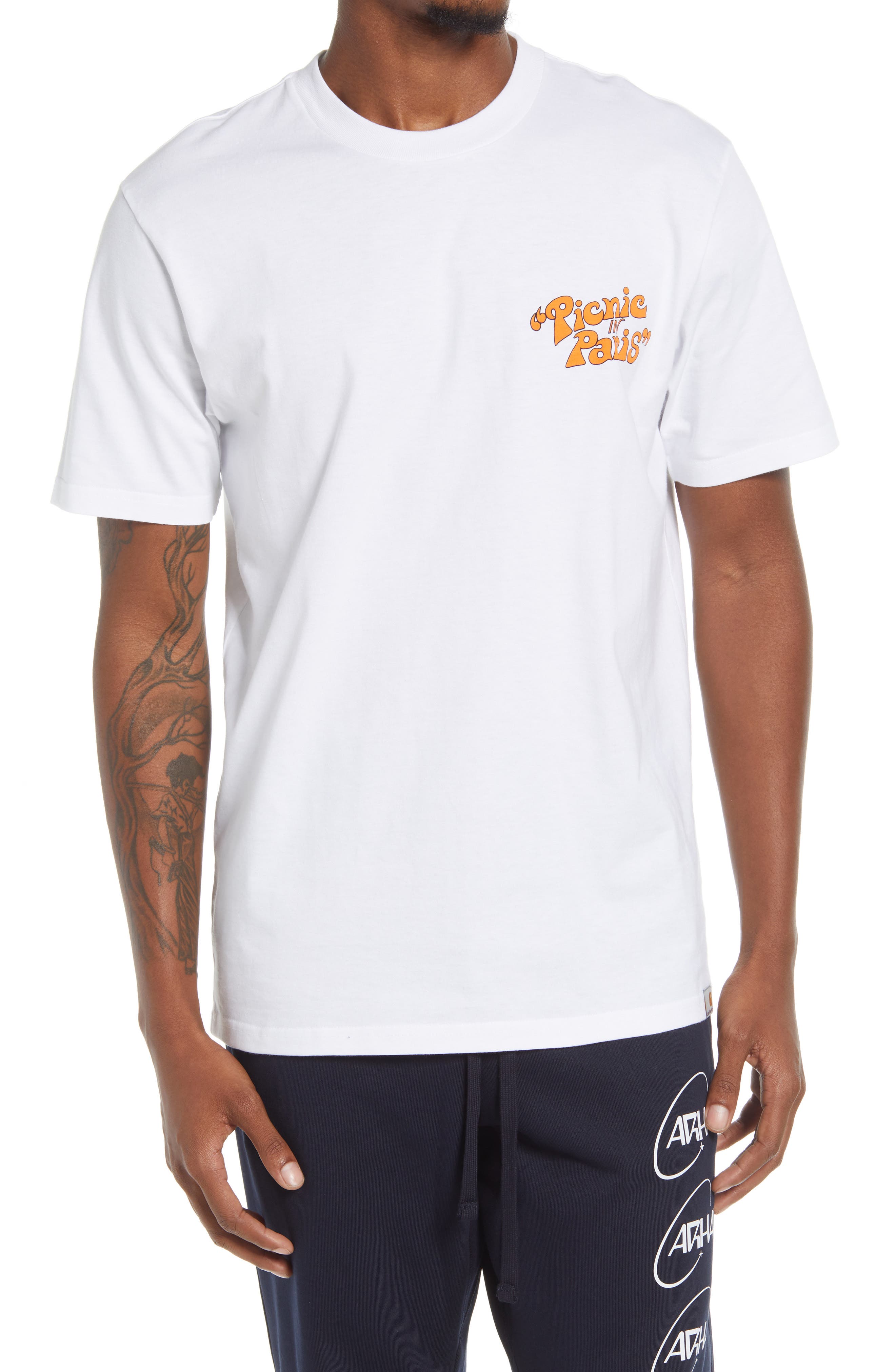 Carhartt Work In Progress Men's Picnic in Paris Graphic Tee