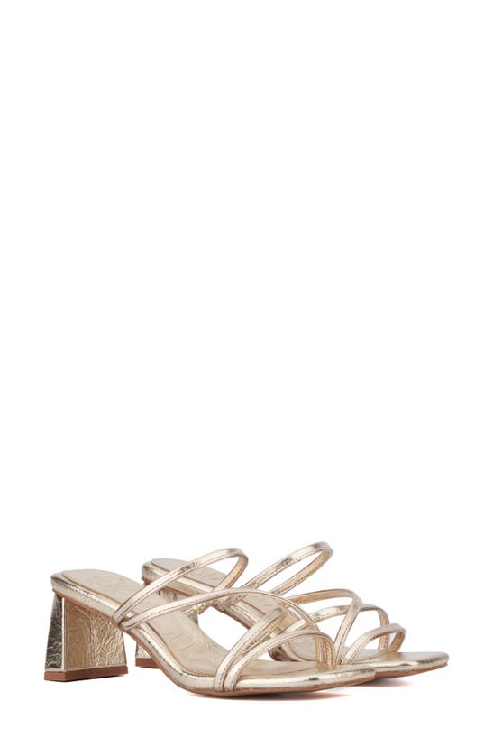 Shop Olivia Miller Limelight Sandal In Gold
