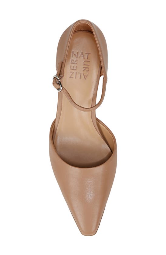 Shop Naturalizer Tilda Mary Jane Pump In Taupe Faux Leather