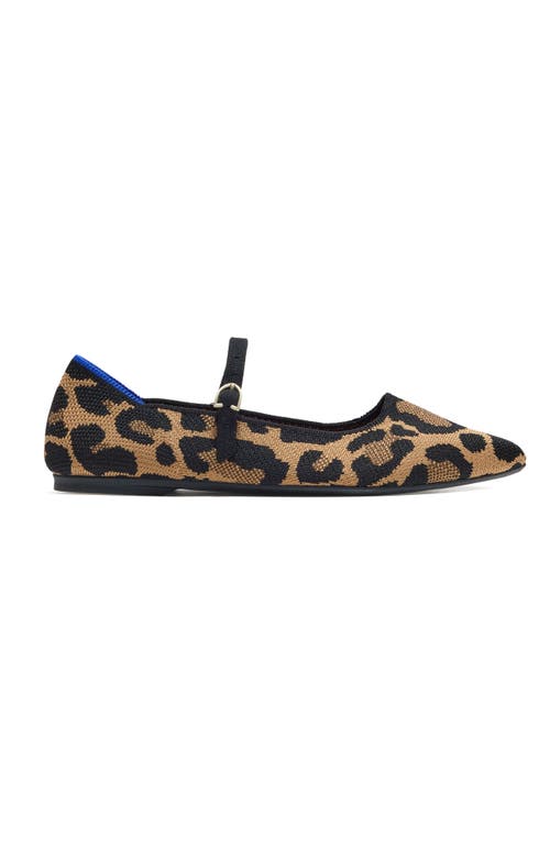 Shop Rothys Rothy's The Point  Mary Jane Ii In Amber Cat