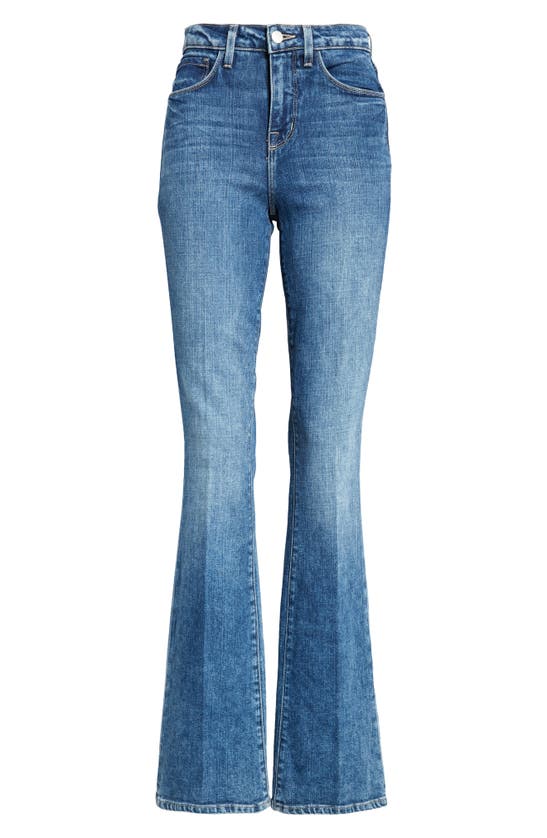 Shop L Agence L'agence Selma High Waist Sleek Baby Bootcut Jeans In Wilcox
