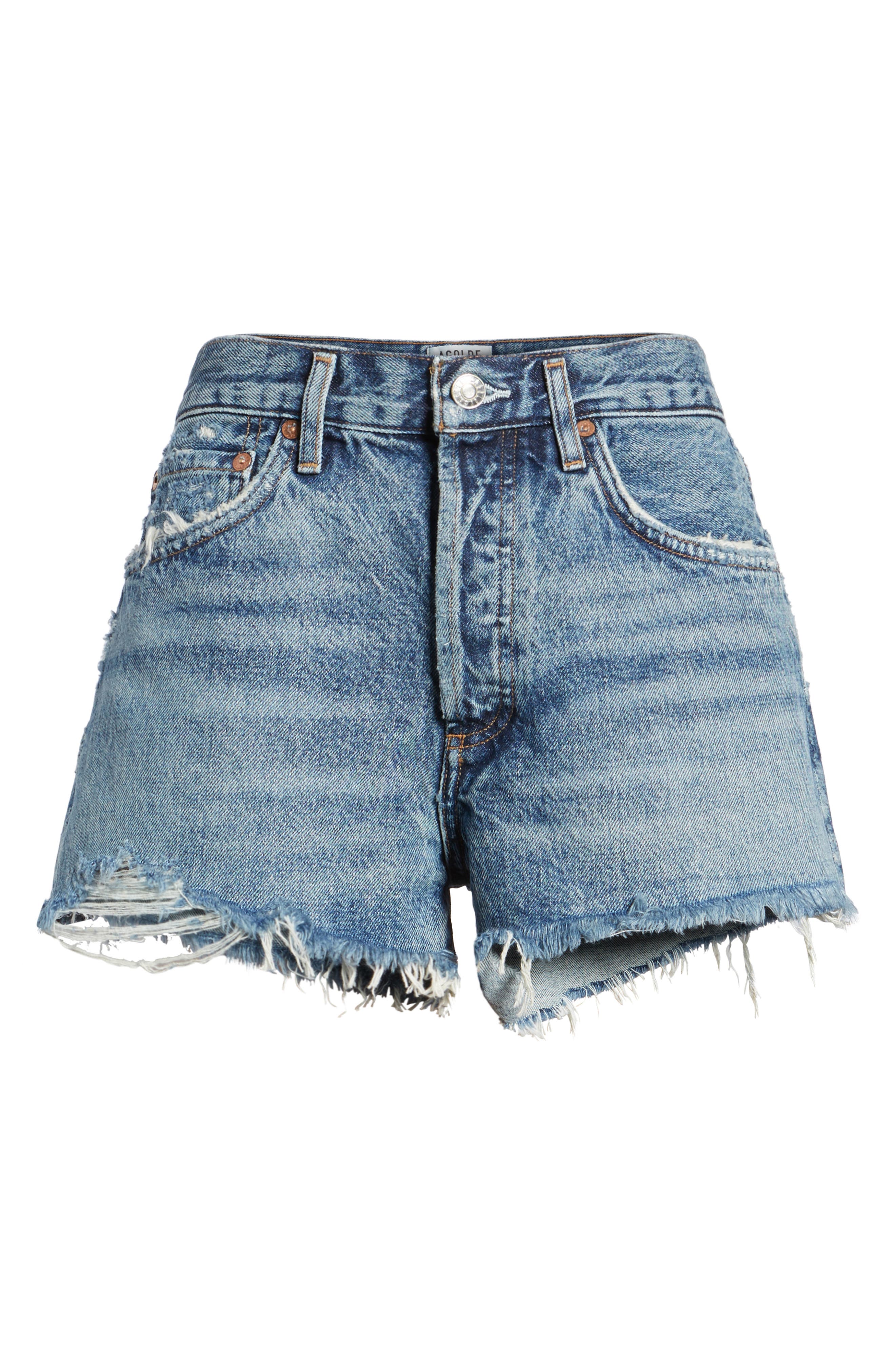 agolde parker shorts nordstrom