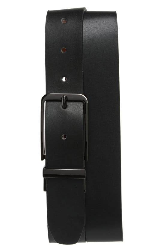 Reversible belt in black and navy blue - James - The Nines