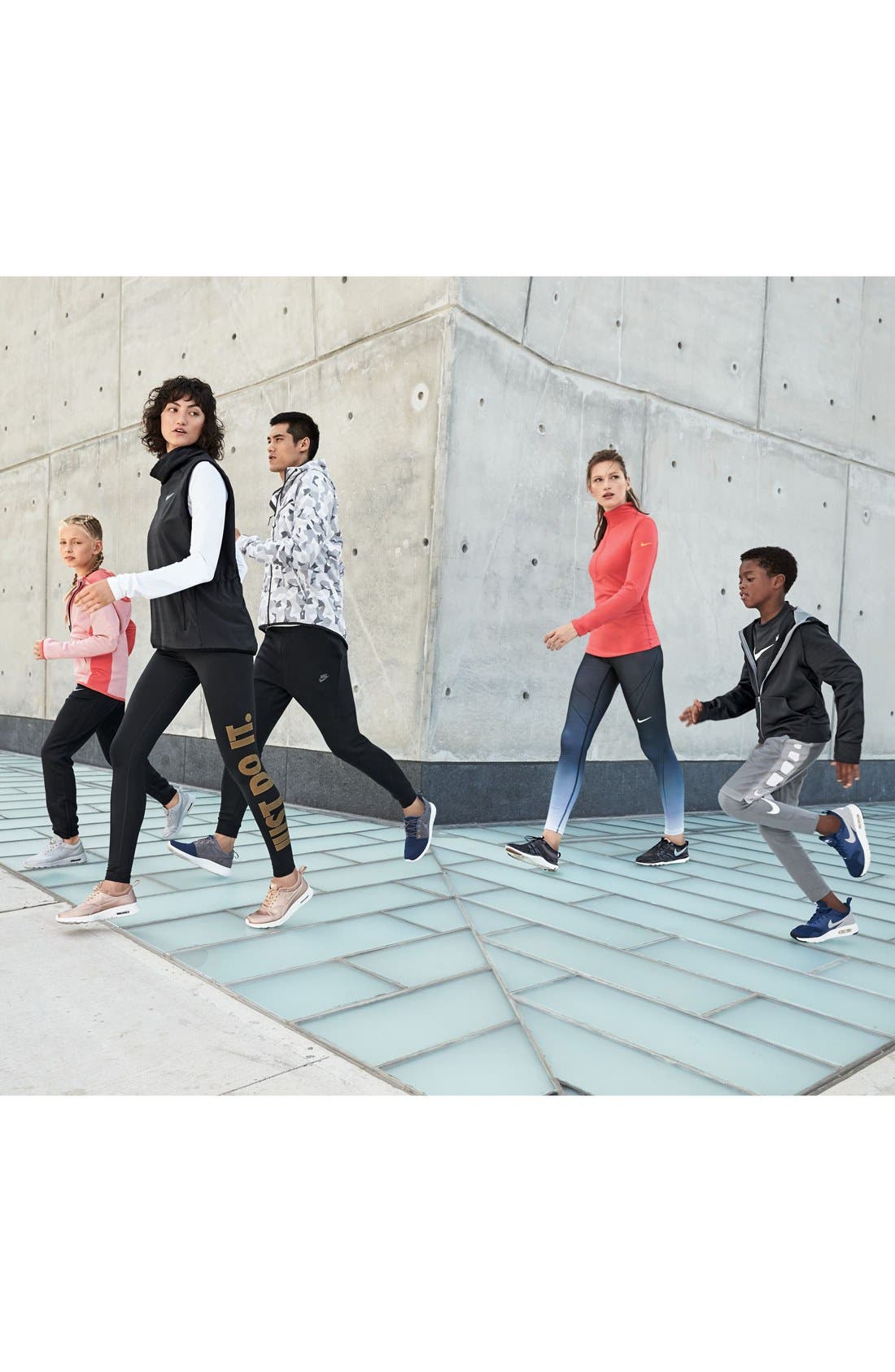 Nike Pro Warm Logo Leggings Nordstrom