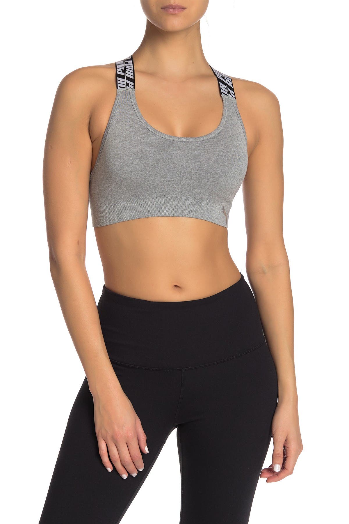 puma logo bra