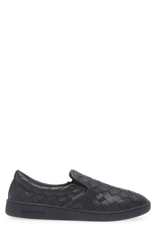 Bottega Veneta Sawyer Braided Slip On Sneakers Shoes In Space