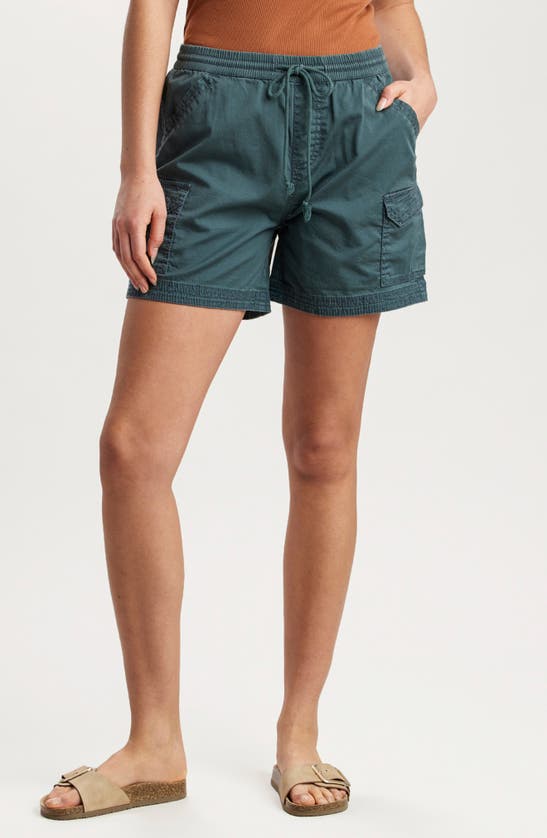 Supplies By Union Bay Corey Stretch Cotton Shorts In Light Pacific