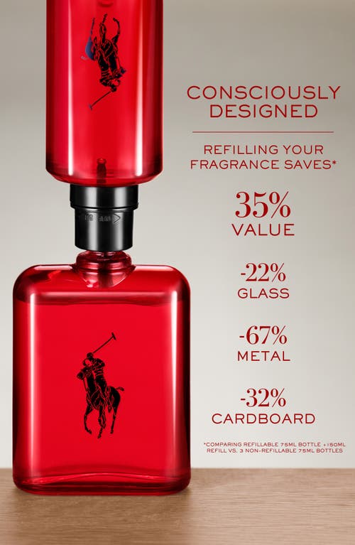 Shop Ralph Lauren Polo Red Eau De Toilette Gift Set (limited Edition) $195 Value In No Color