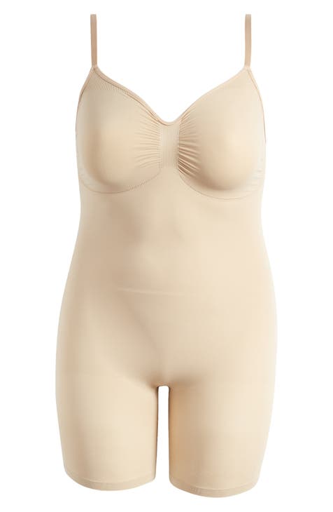 Spanx Women's ONC OPENBUST Bodysuit, Beige (Soft Nude 000), UK 16