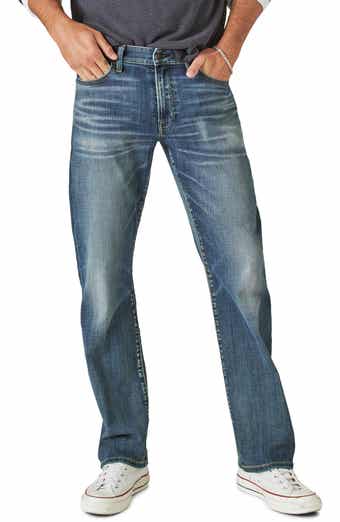 Lucky Brand Los Angeles CA 410 Athletic Fit Mid Washed Jeans Men's Sz 34 x  32