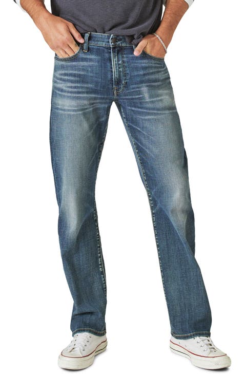 LUCKY BRAND Mens Blue Slim Fit Denim Jeans W34/ L32 
