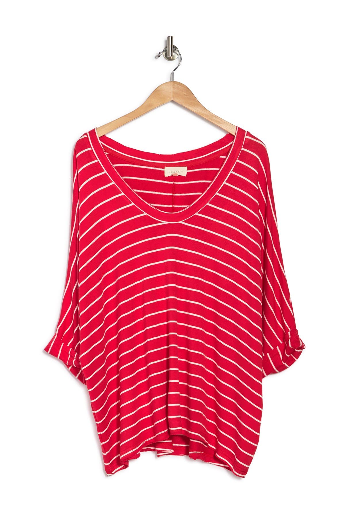 Red/Ivory Stripe