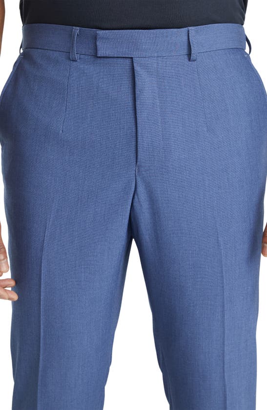 Shop Johnny Bigg Moore Hyperstretch Slim Fit Trousers In Azure