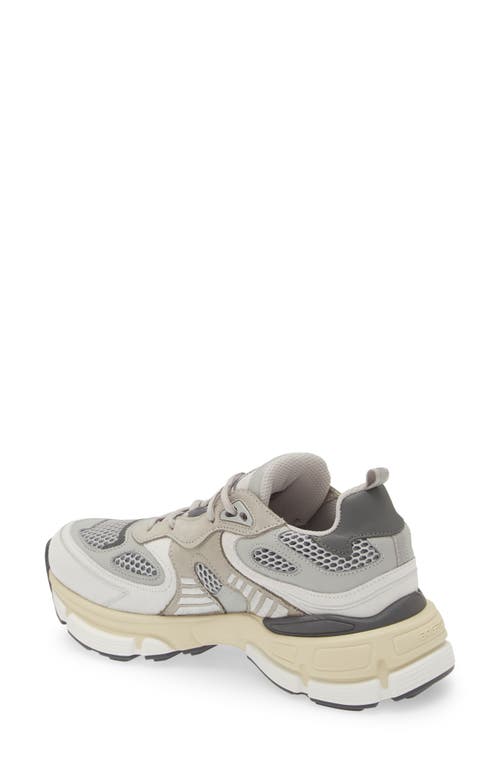 Axel Arigato Marathon Sphere Runner Sneakers In Light Grey/grey