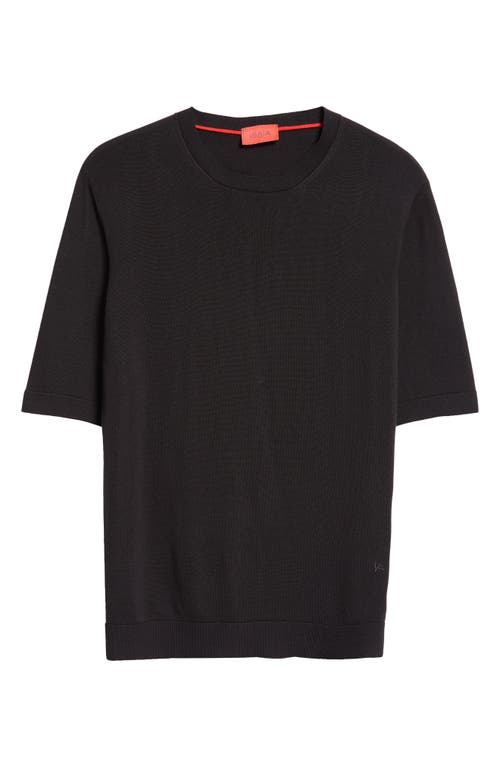 Shop Isaia Silk Sweater In Black