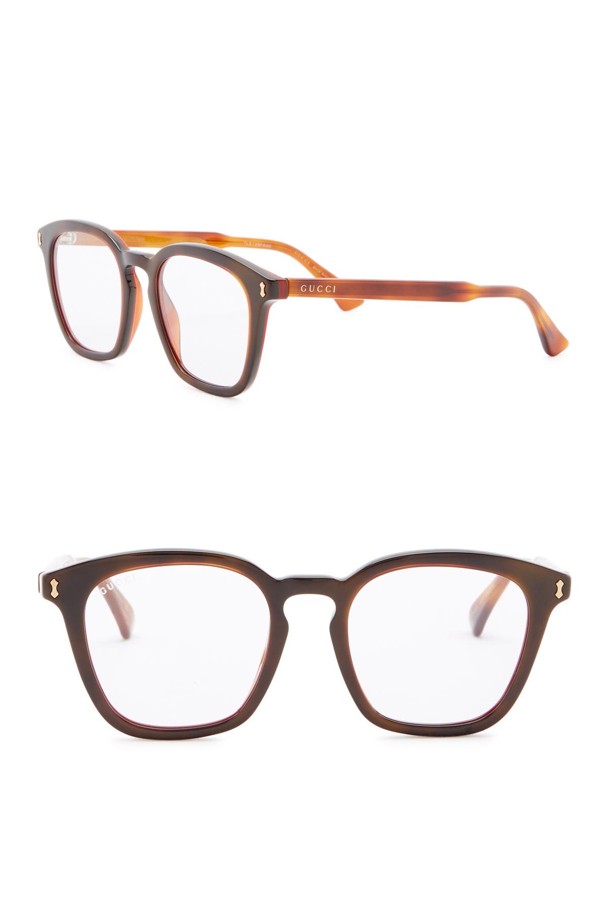 gucci 49mm square sunglasses