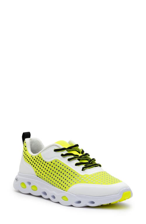 Montclair Sneaker in Neon Yellow