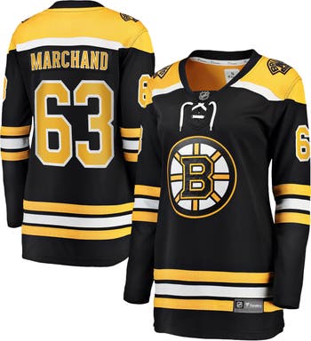 Men's Fanatics Branded Brad Marchand Black Boston Bruins 2023