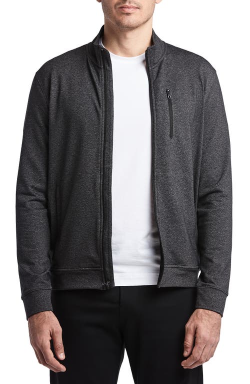 Public Rec All Day Every Day Performance Track Jacket in Heather Charcoal 