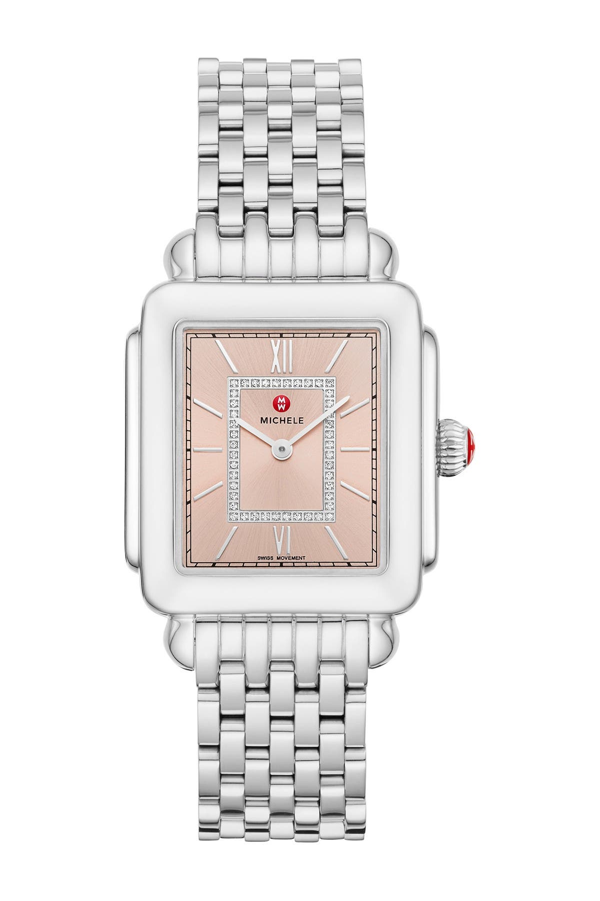 women's deco ii diamond bracelet watch