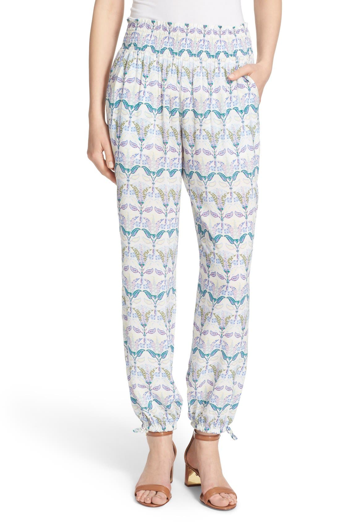 Tory Burch 'Mosaic' Print Beach Pants Nordstrom
