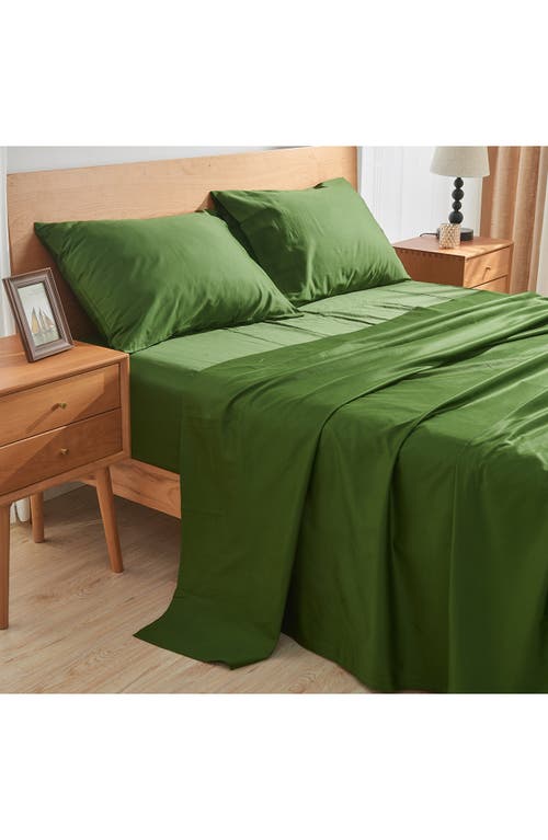 SIJO SIJO 400 THREAD LUXESOFT ORGANIC COTTON SATEEN SHEET SET