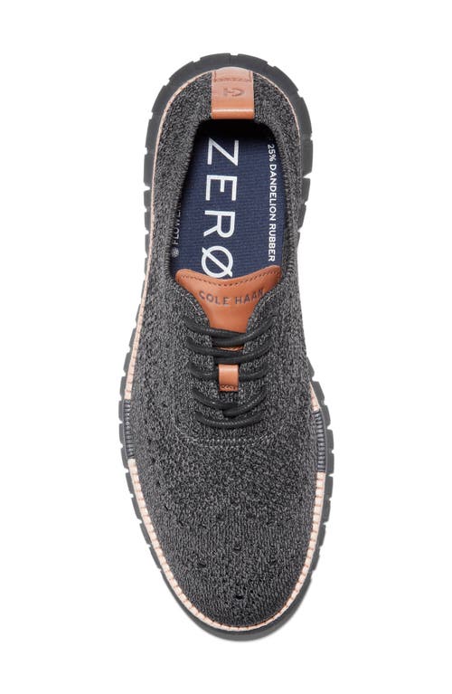 Shop Cole Haan Zerogrand Remastered Stitchlite™ Oxford In Magnet/black