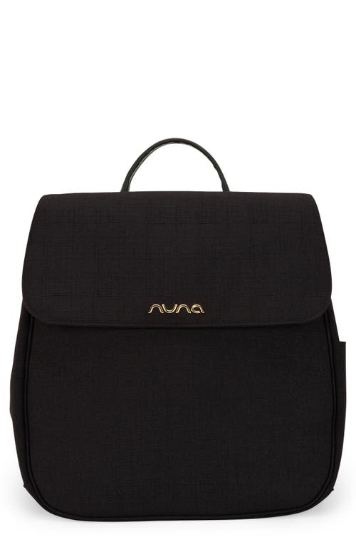 Nuna Diaper Changing Backpack & Insulated Bottle Case in Caviar at Nordstrom