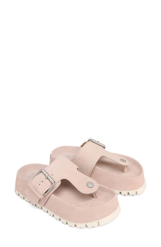Naked Wolfe Vixen Platform Flip Flop In Pink