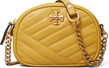 Tory Burch Kira Chevron Small Flap Shoulder Bag (New Cream) Handbags -  Yahoo Shopping