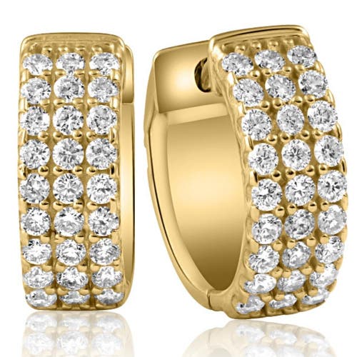 Shop Bliss Diamond Earrings 10k Yellow Gold