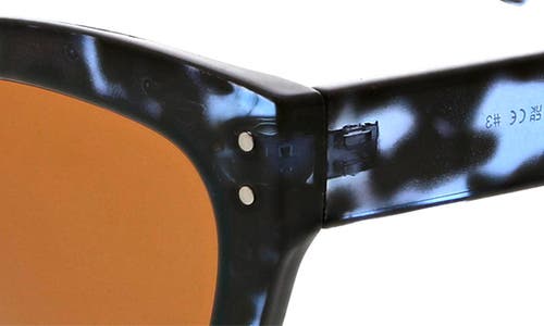 Bcbg 37mm Chunky Catty Square Sunglasses In Blue Demi
