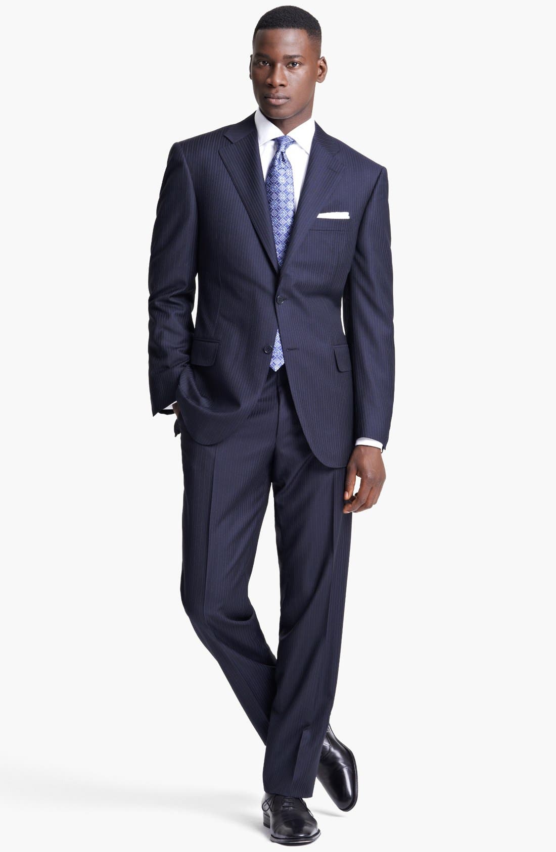 Canali Classic Fit Stripe Suit Nordstrom