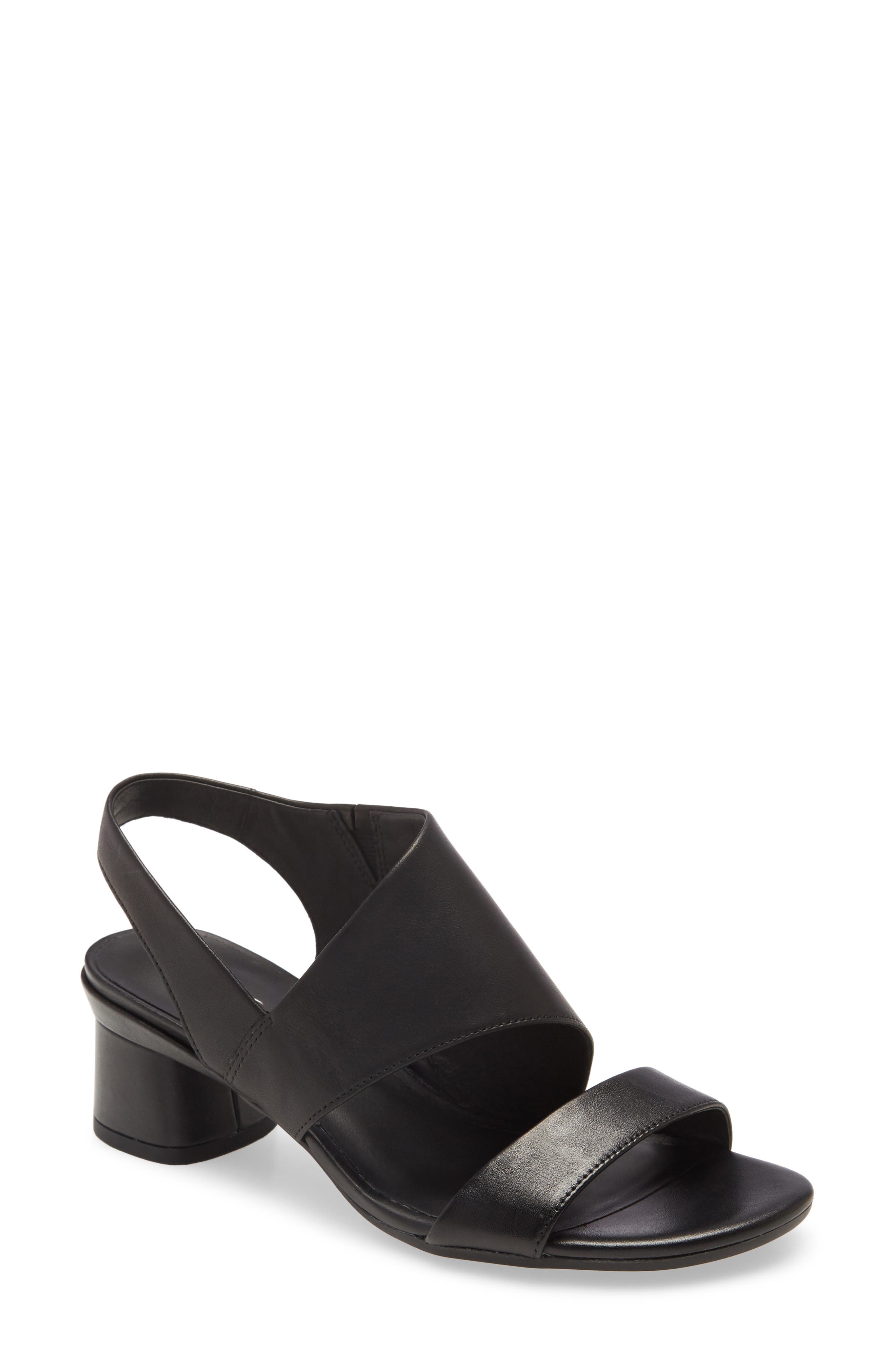 ecco block sandal