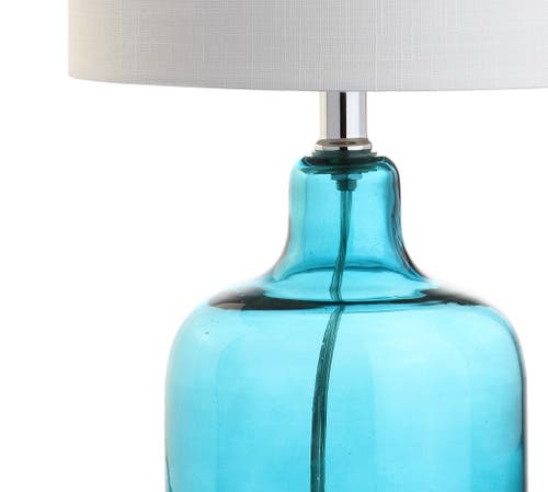 JONATHAN Y JONATHAN Y GEMMA GLASS BELL LED TABLE LAMP 