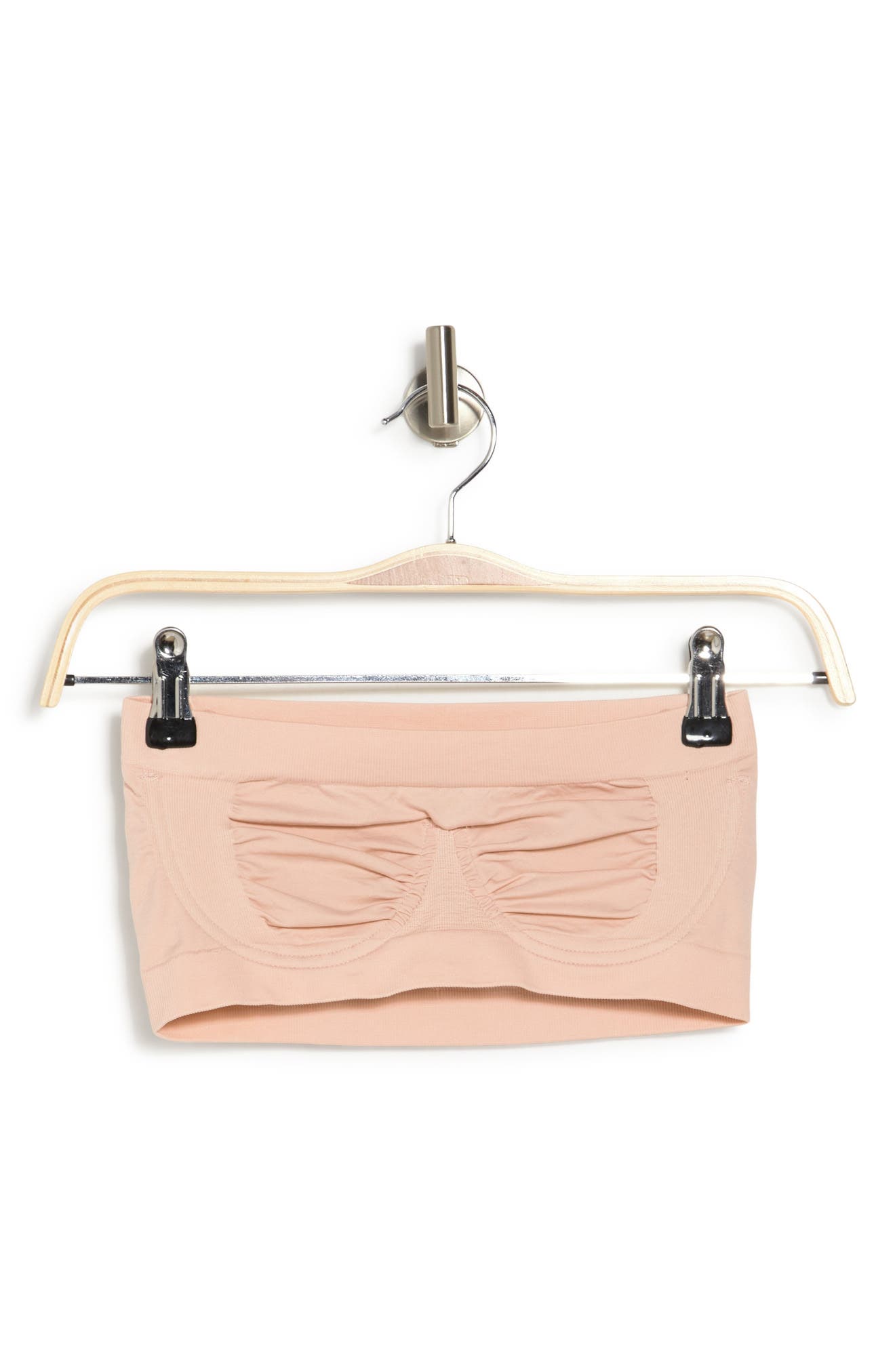 Felina Body Smooth Seamless Strapless Bra In Cameo Rose