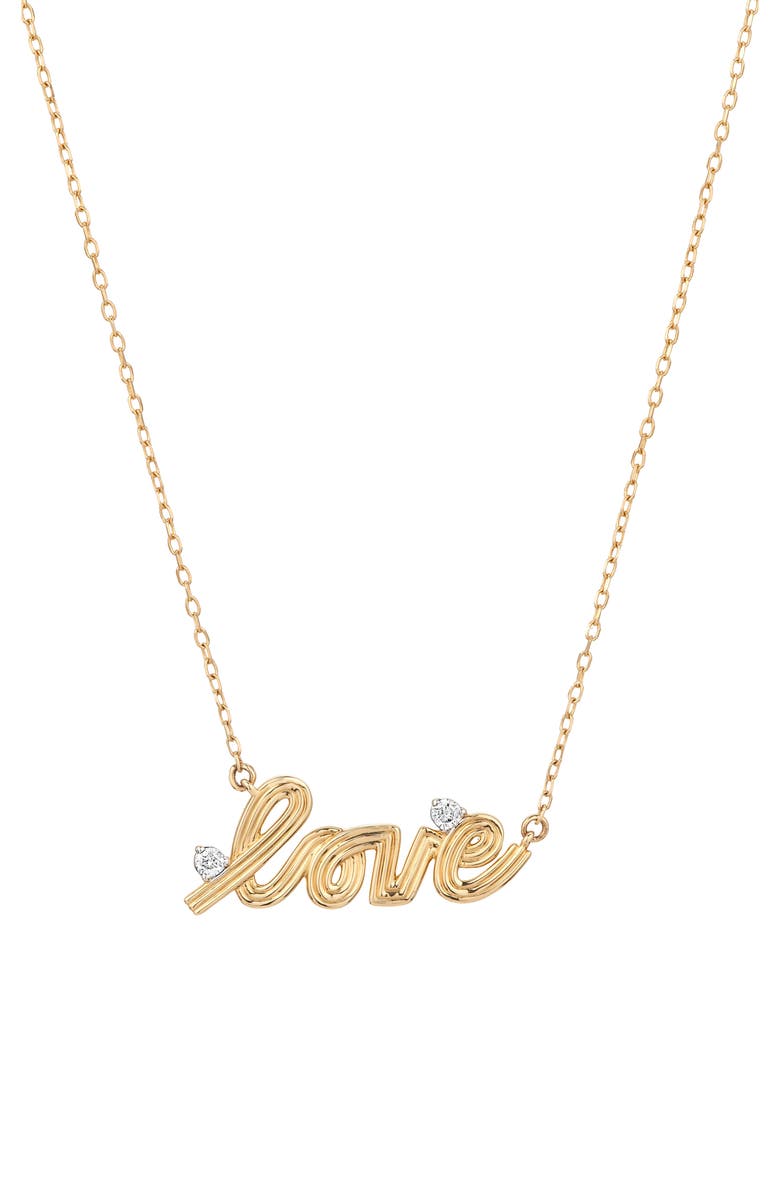 Adina Reyter Groovy Love Diamond Pendant Necklace | Nordstrom