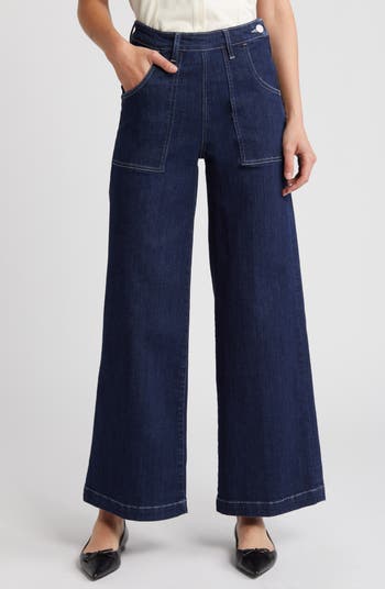 FRAME Francoise Wide Leg Jeans | Nordstrom