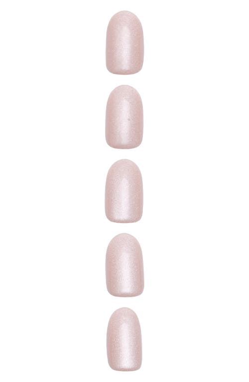 Glamnetic Short Round Press-on Nails Set In Pure Intentions