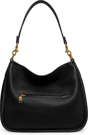 COACH Cary Soft Pebbled Leather Shoulder Bag