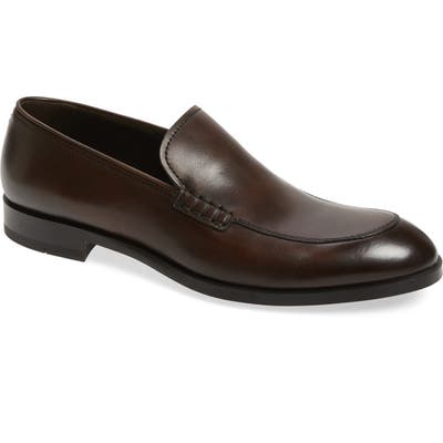 Ermenegildo Zegna Sienna Flew Venetian Loafer, Brown