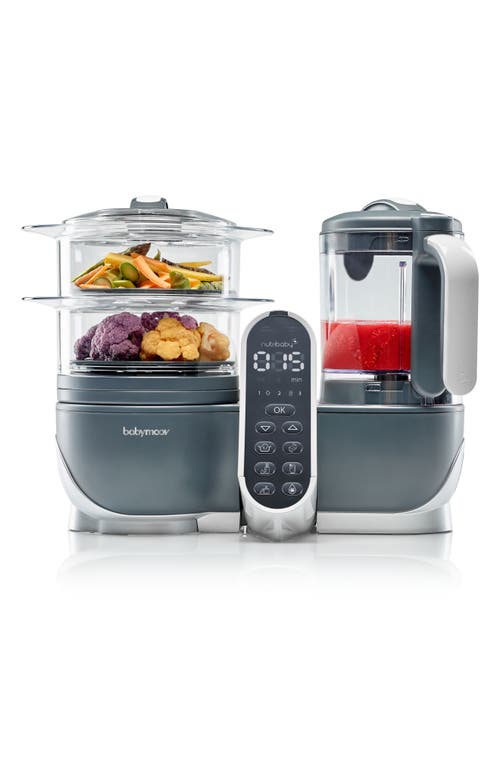 Babymoov Nutribaby Duo Meal Station 5-in-1 Food Maker in Industrial Grey at Nordstrom